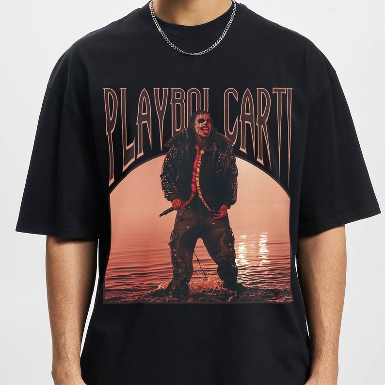 Playboi Carti Shirt, Opium Shirt, Rap Shirt Concert Merch Whole Lotta Red Die Lit, Rapper Shirt