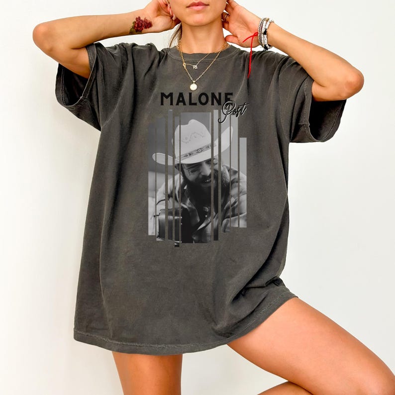 Vintage Cowboy Posty 90S Shirt Post Malone Merch Shirt