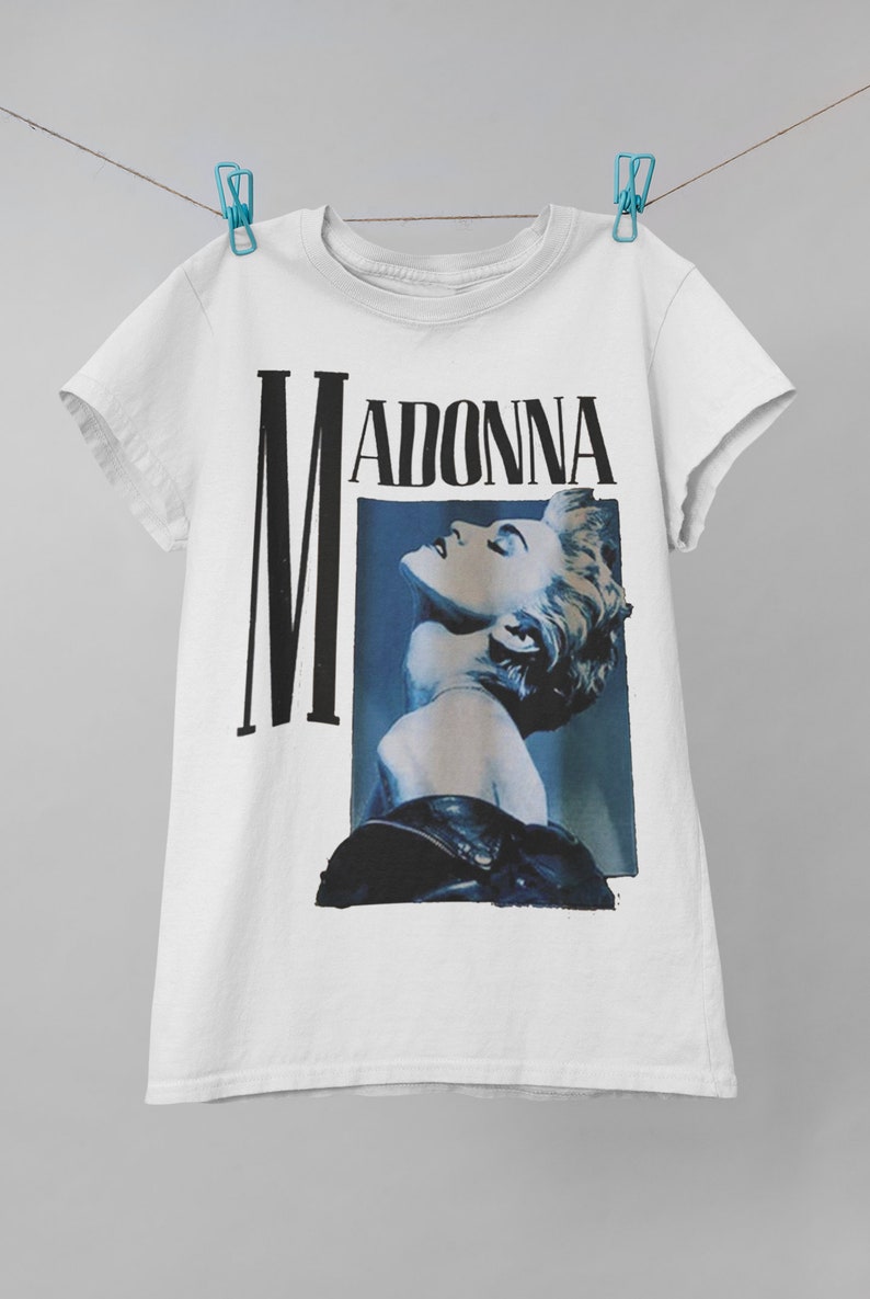 Madonna The Virgin Shirt Madonna Shirt Madonna Shirt Madonna Shirt Soft Madonna