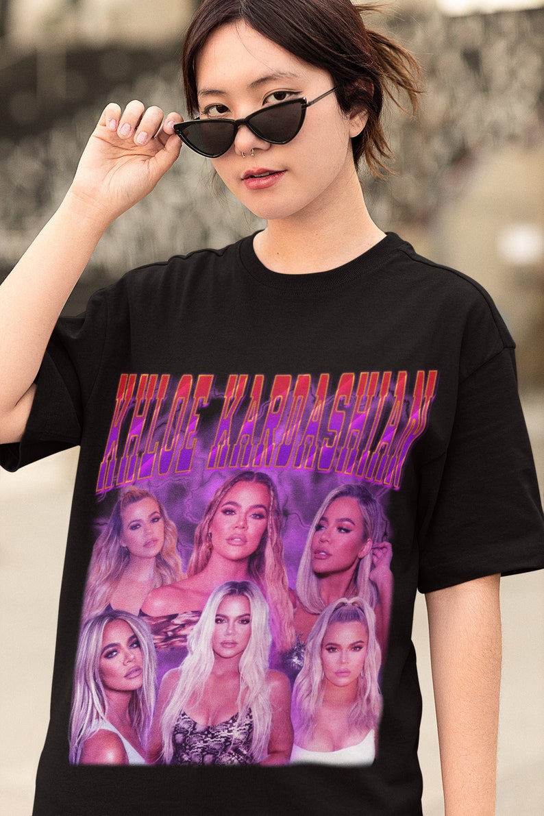 Khloe Kardashian Retro Shirt Khloe Kardashian Vintage Print 90’S Shirt