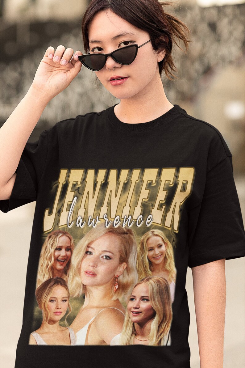 Jennifer Lawrence Retro Shirt Jennifer Lawrence Vintage 90’S Shirt