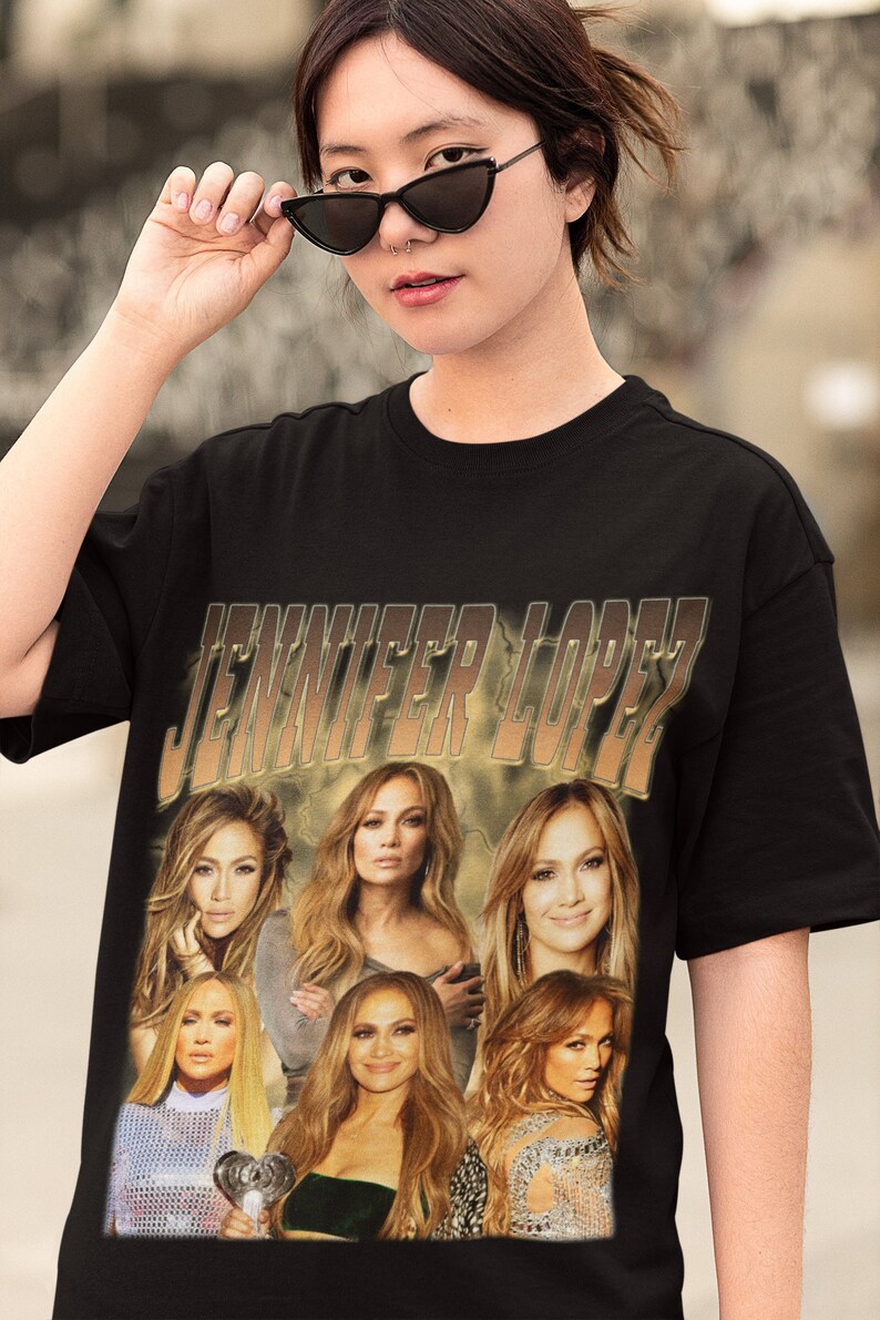 Jennifer Lopez Retro Shirt Jennifer Lopez Vintage Print 90’S Shirt