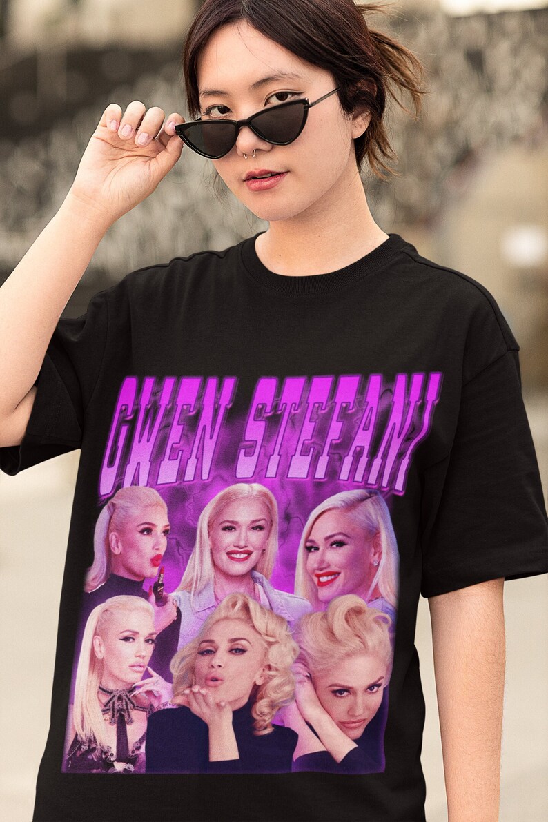 Gwen Stefani Retro Shirt Gwen Stefani Vintage Print 90’S Shirt
