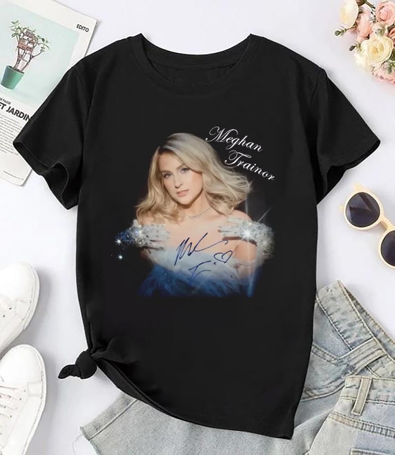 Vintage Meghan Trainor Signatures Shirt Meghan Trainor Fan Gift Meghan Trainor Tour 2025