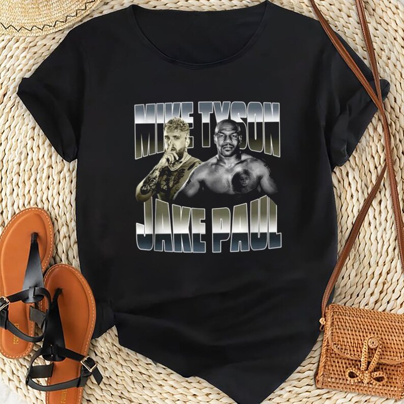 Graphic Jake Paul Vs Mike Tyson 2025 Game Shirt Boxing Match Shirt Mike Tyson Fan Gift