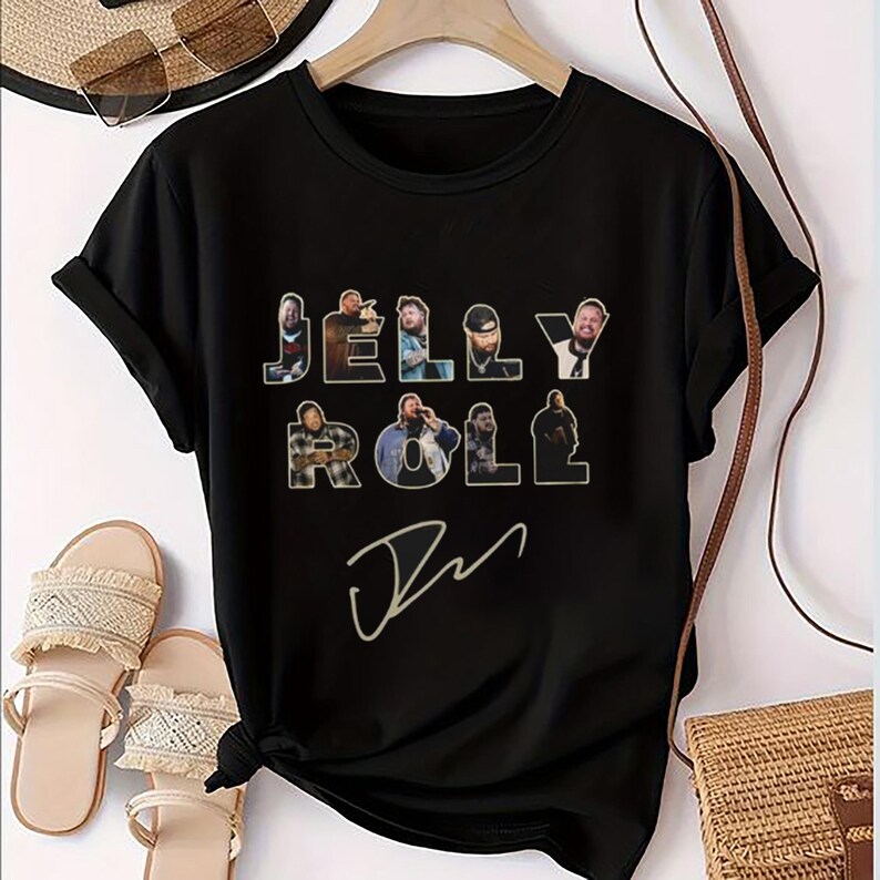Jelly Roll Signature Fan Shirt Jelly Roll Fan Gift Jelly Roll Merch