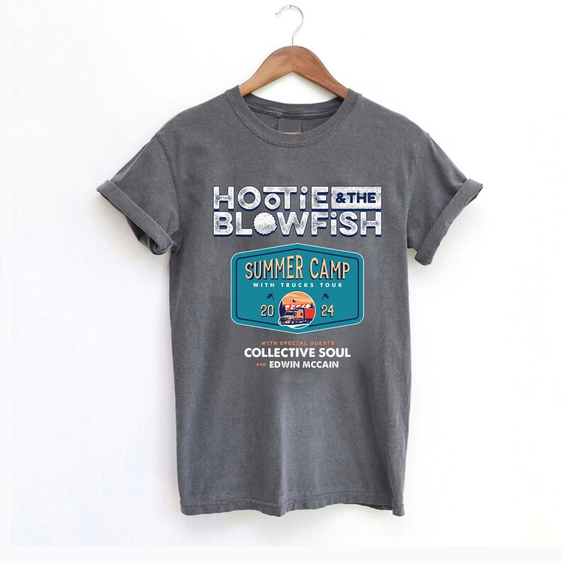 Hot Hootie And The Blowfish Shirt Shirt Summer Camp With Trucks Tour 2025