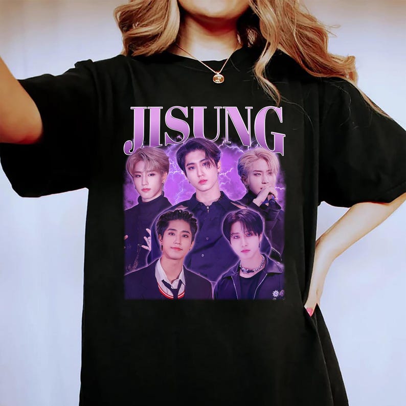 Stray Kids Han Ji-Sung Retro 90S Bootleg Shirt Stray Kids Kpop Shirt