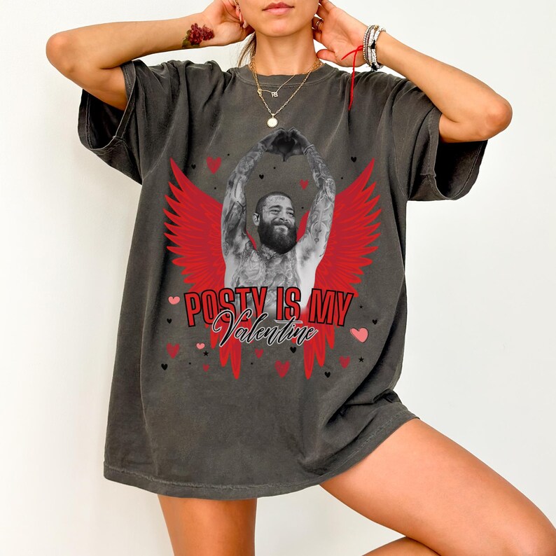Post Malone Funny Valentines Day Shirt Post Malone Tour