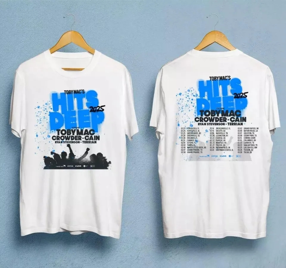 Tobymac S Hits Deep Tour 2025 Shirt