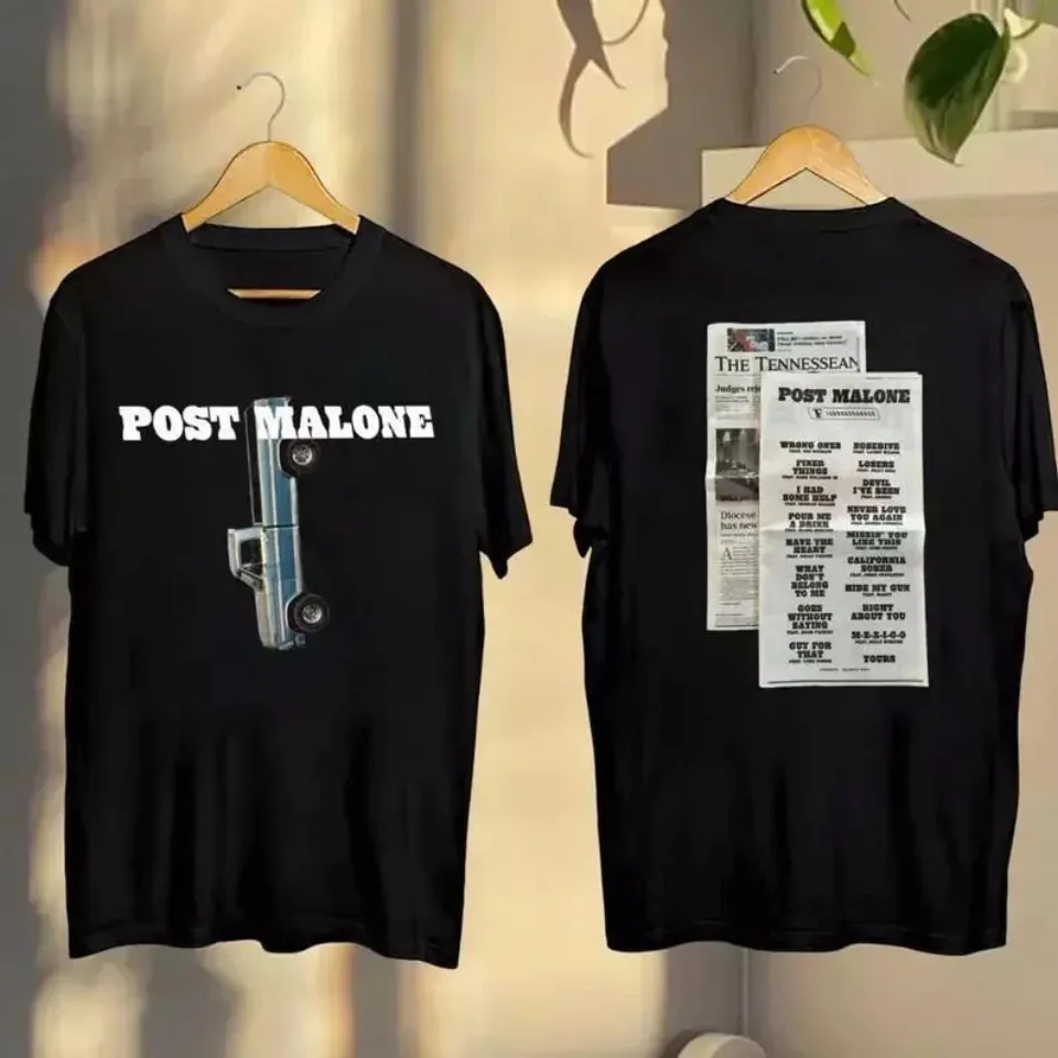 Tour 2025 Post Malone Merch Post Malone The F-1 Trillion Tour 2025 T-Shirt