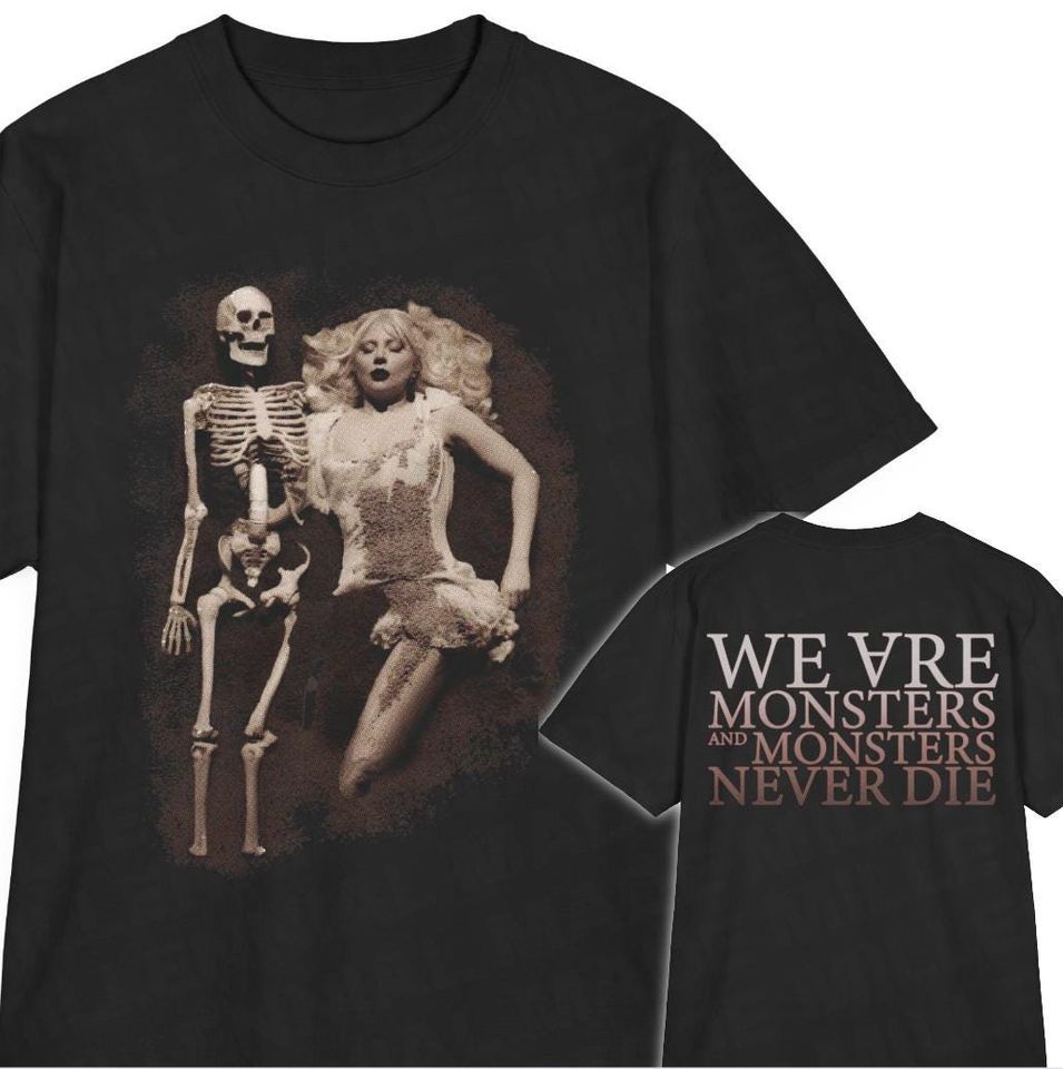 Ld Ga Perfect Celebrity Mayhem Ball World Tour Little Monsters Tee