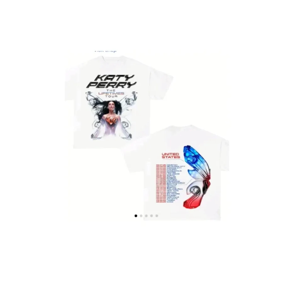 Kperry The Lifetimes Tour 2025 Double Sided T-Shirt