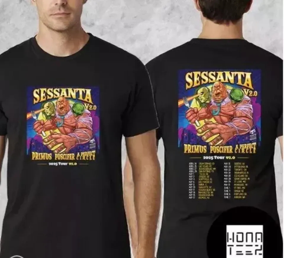 A Perfect Circle And Primus And Puscifer Sessanta V2.0 Tour 2025 Fan Gifts Shirt