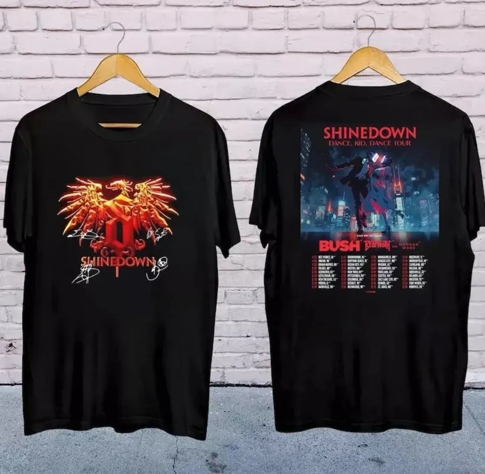 Band Logo Vintage Shirt, Shine Down Dance Kid Dance Tour 2025 Shirt