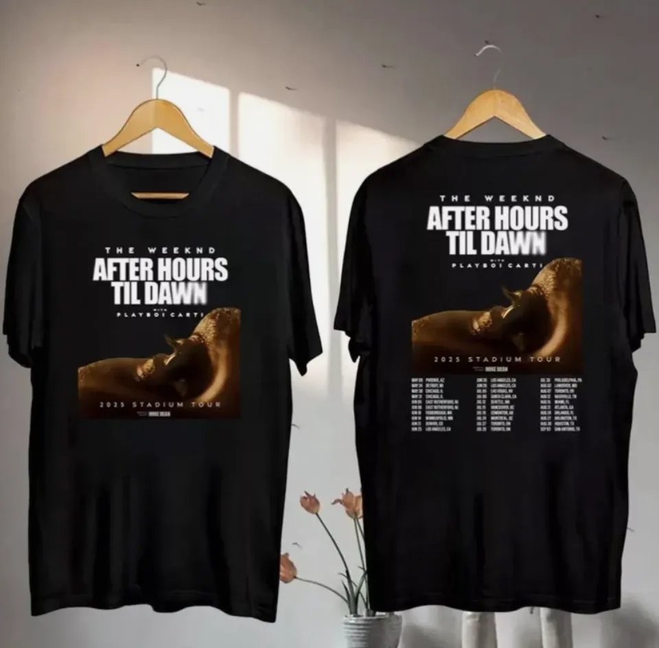 Weeknds After Hours Til Dawn Tour 2025 Shirt, Weeknds Stadium Tour T Shirt