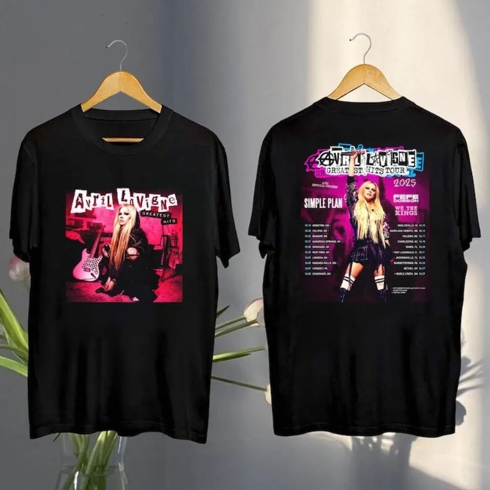 2025 Avril Lavigne Tour Gift For Fans Unisex Shirt