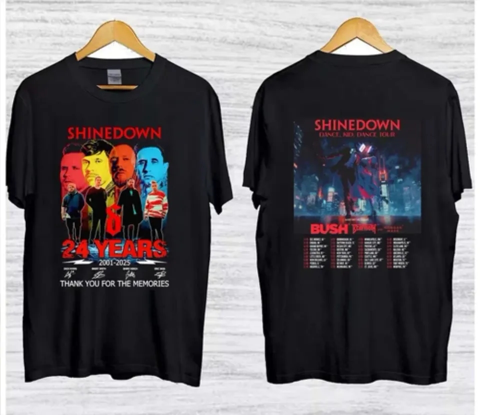 New Shine Down 2025 Dance Kid Dance Tour Shirt Gift For Fans