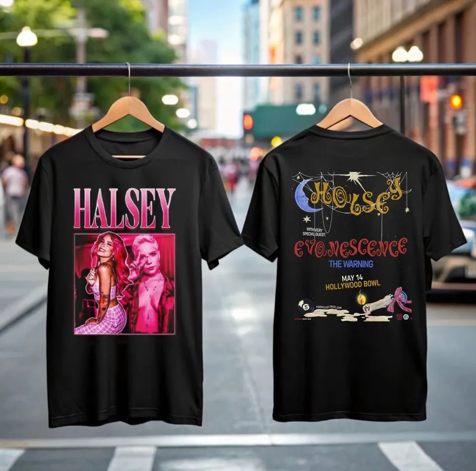 2025 Halsey For My Last Trick Tour Shirt – Double Sided T-Shirt
