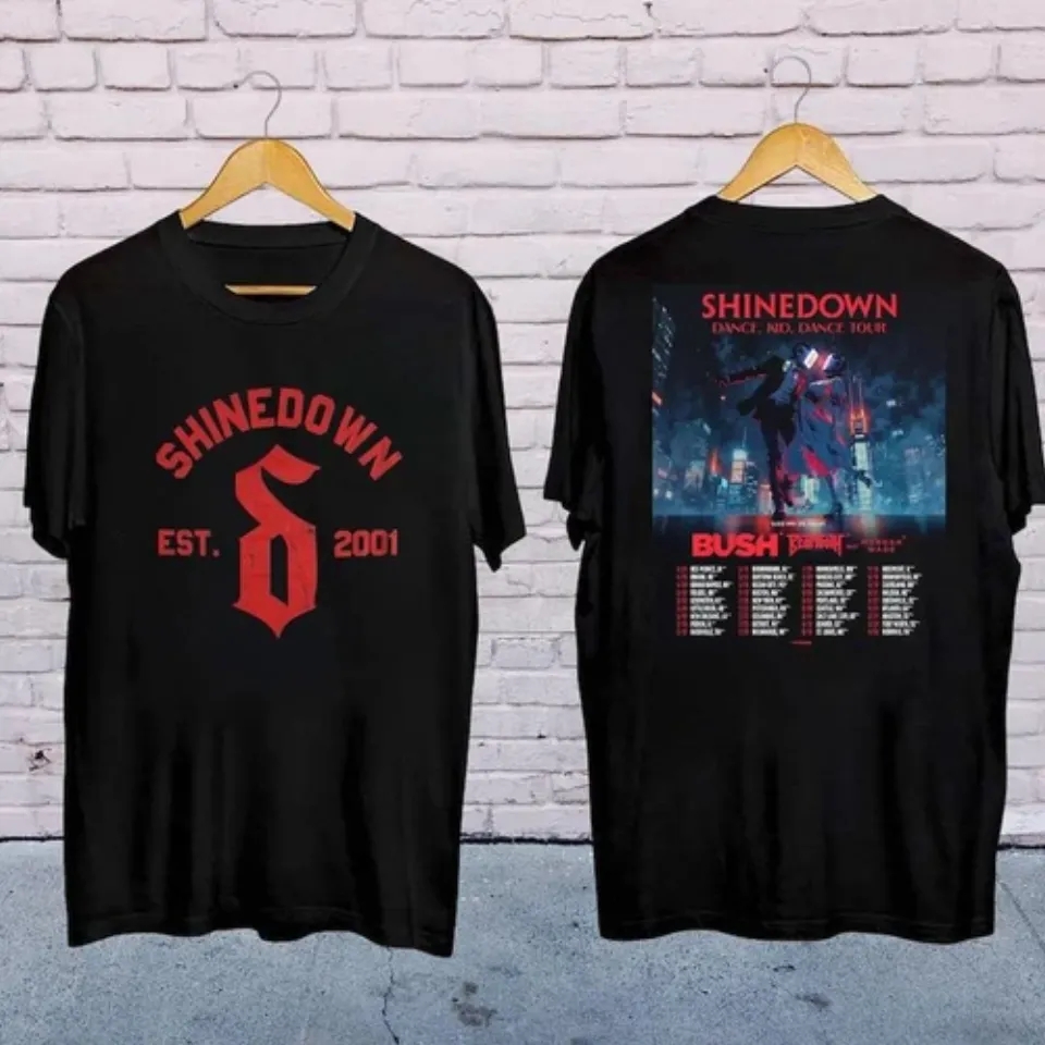 2025 Shine Down Dance Kid Dance Tour Shirt Shine Down Band Logo Shirt