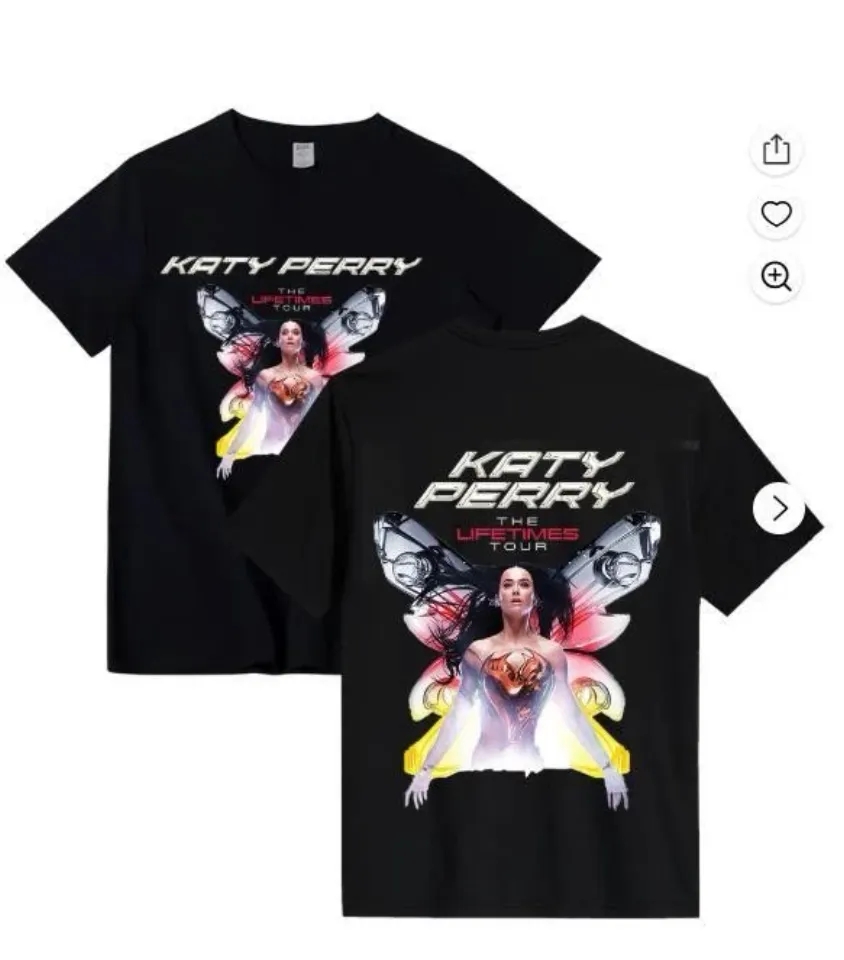 The Lifetimes Tour 2025 Unisex T-Shirt – Katy Perry