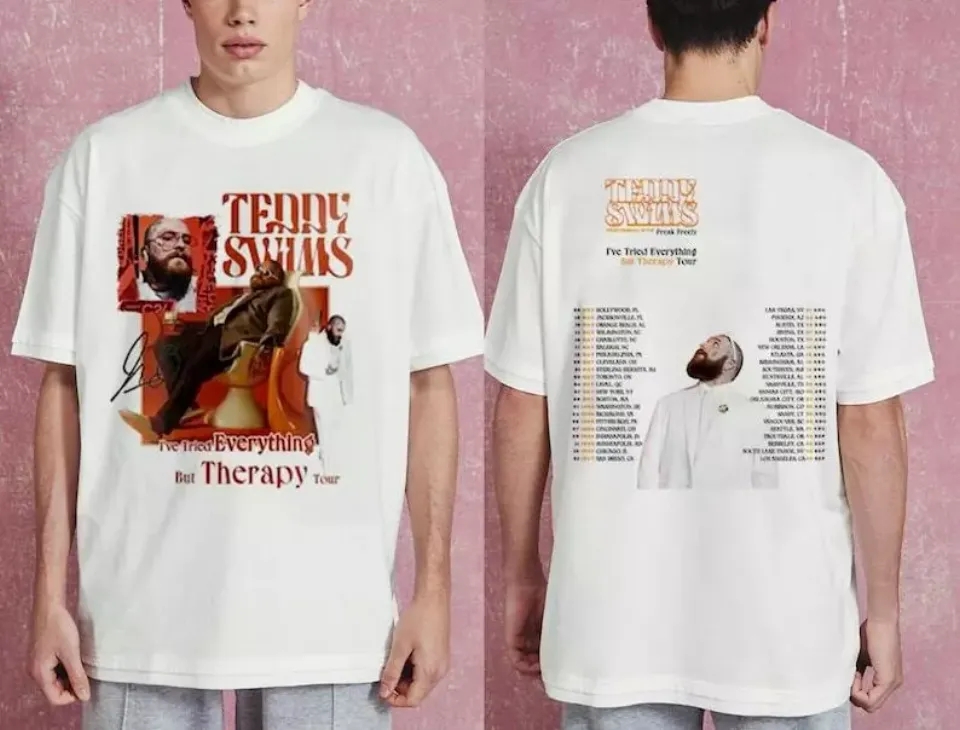 2025 Teddy Swims I’Ve Tried Everything But Therapy Tour Shirt