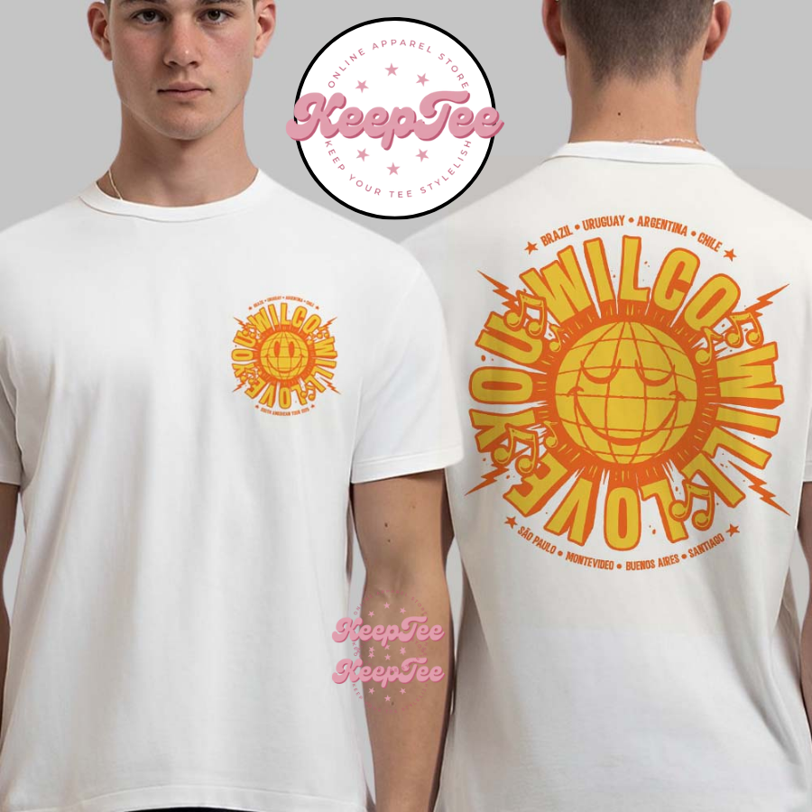 Wilco South American Tour 2025 Merch Shirt