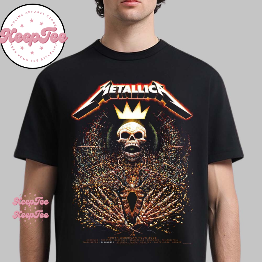 Metallica M72 Charlotte 2025 Shirt