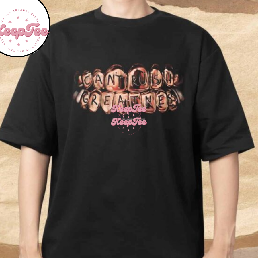 Central Cee CanT Rush Greatness World Tour 2025 Hiphop Teeth Grillz Merchandise Shirt