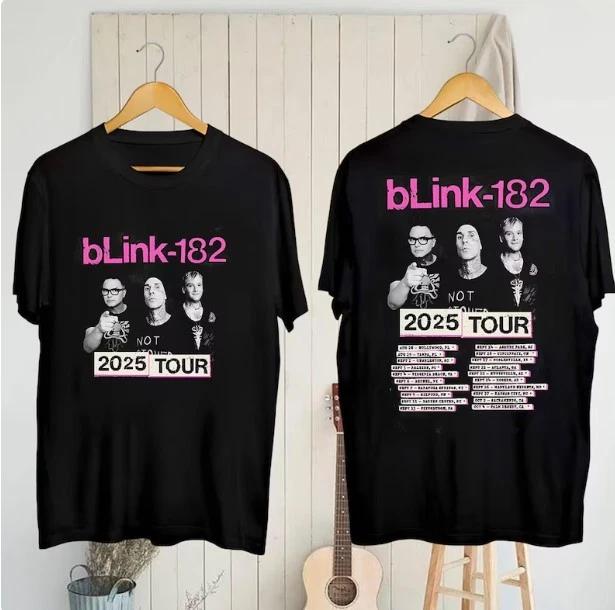 Blink-182 Missionary Impossible Tour 2025 Shirt, Blink-182 Tour 2025 Shirt