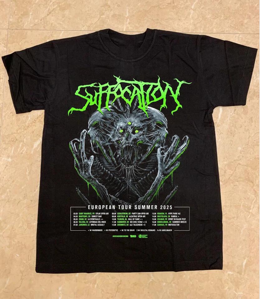 Suffocation Country Music Concert 2025 Shirt, Suffocation Tour 2025 Shirt