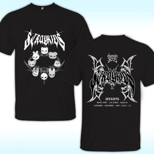 Stray Kids World Tour 2025 Shirt, Stray Kids Mixtape Dominate