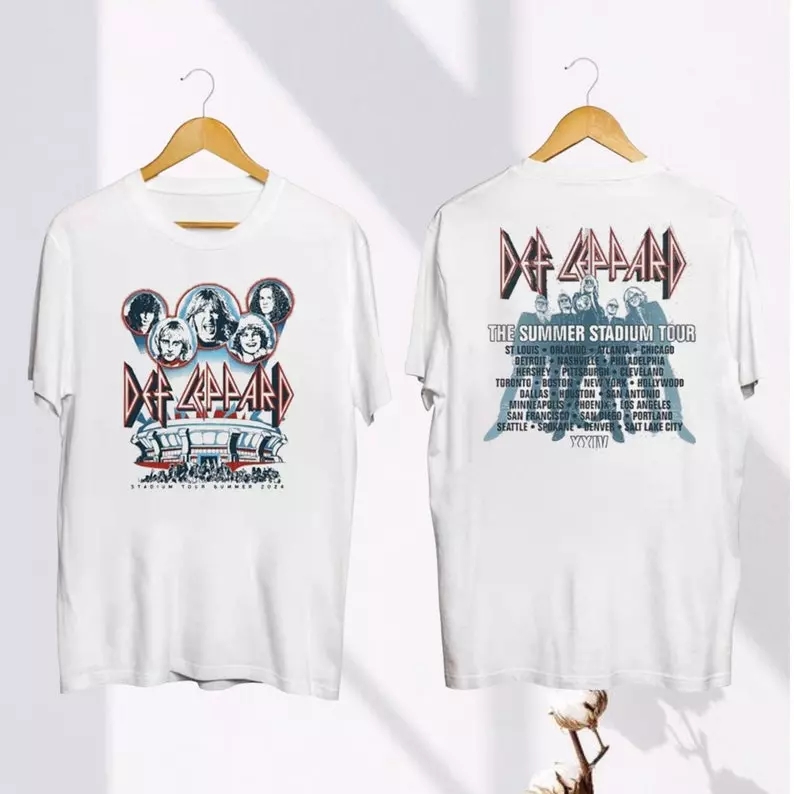 2025 Def Leppard And Journey Summer Stadium Tour Shirt – Fan Merch