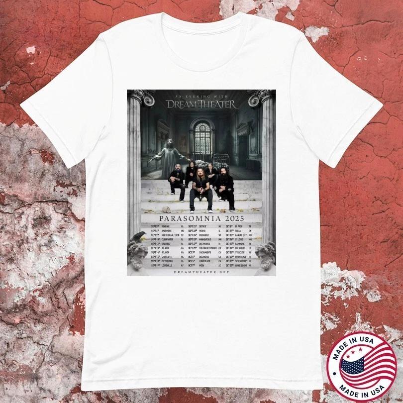 Dream Theater Parasomnia 2025 North America Tour Celebration Shirt