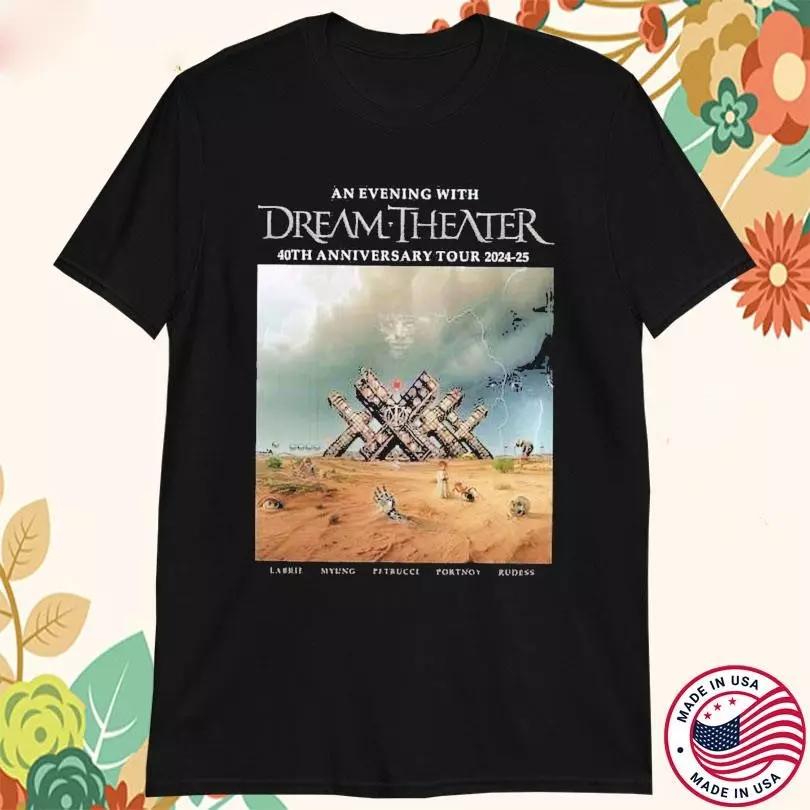 Dream Theater An Everything With 40Th Tour 2025 2025 Shirt