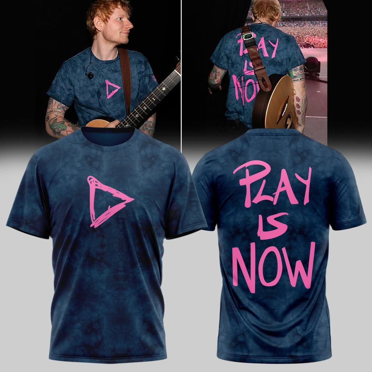 Ed Sheeran just dropped the Play Tshirt