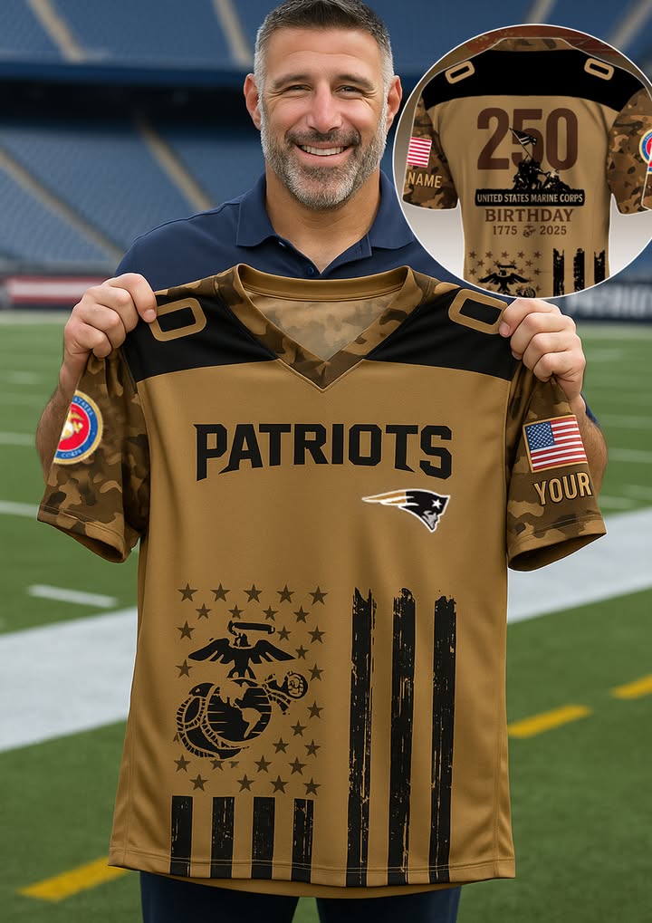 New England Patriots USMC 250th Birthday Tribute